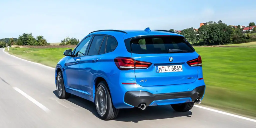 BMW X1 rear view