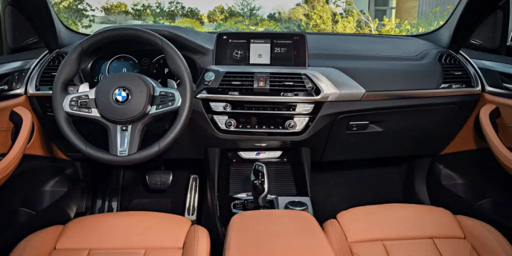 BMW X3 interior