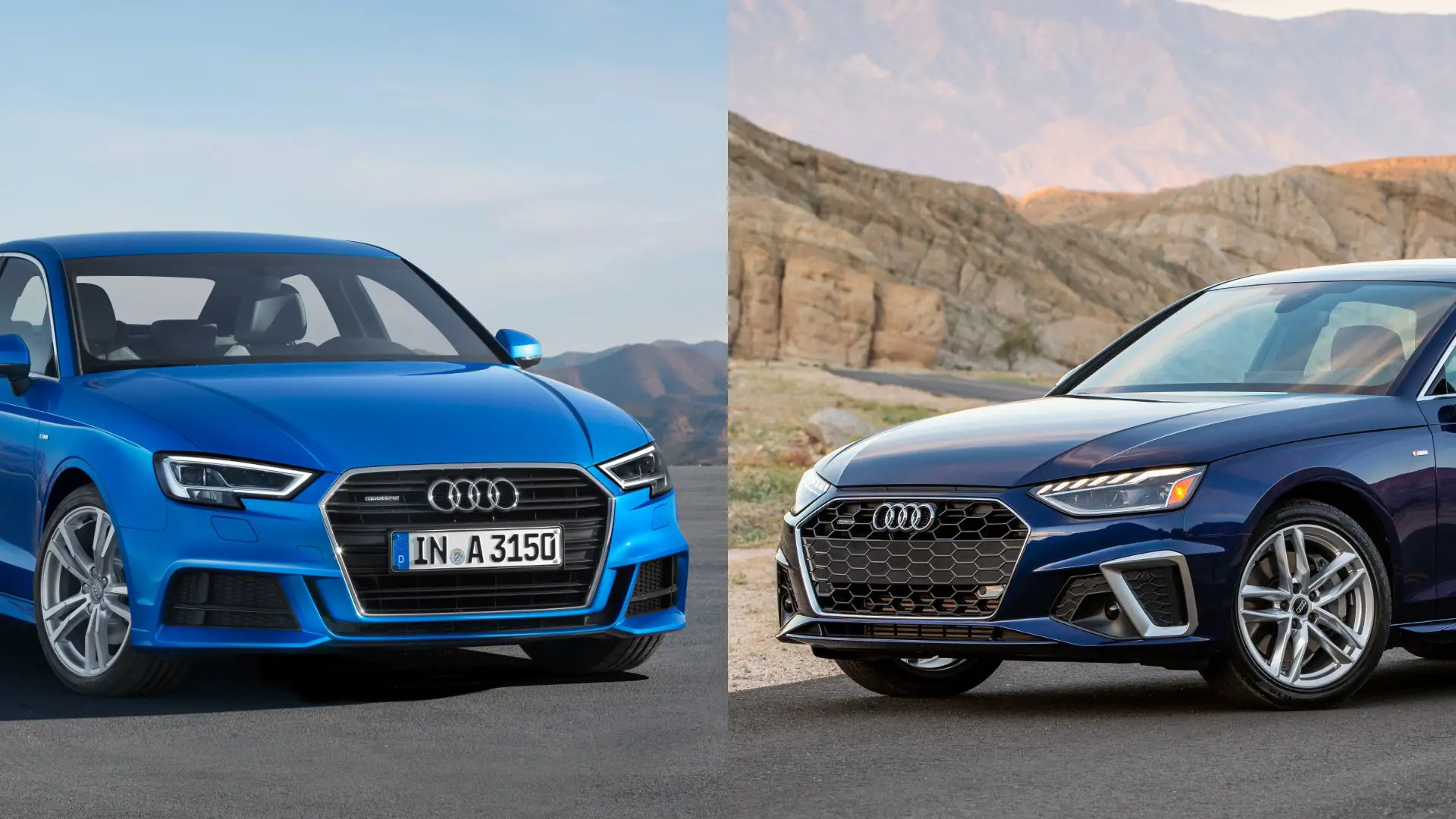 Audi A3 vs A4 comparison