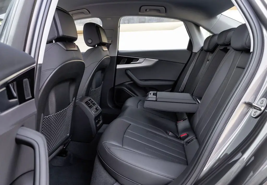 Audi A4 rear seats