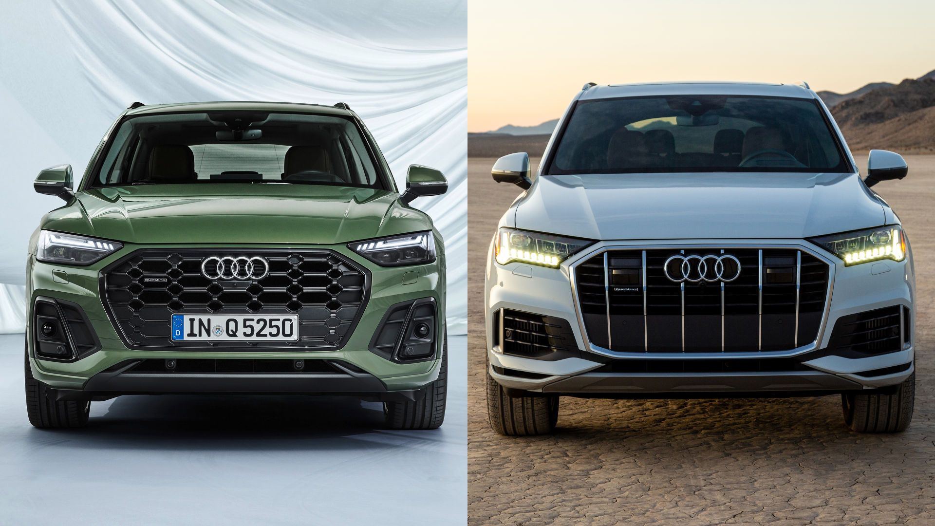 Audi Q5 vs Q7 SUV comparison