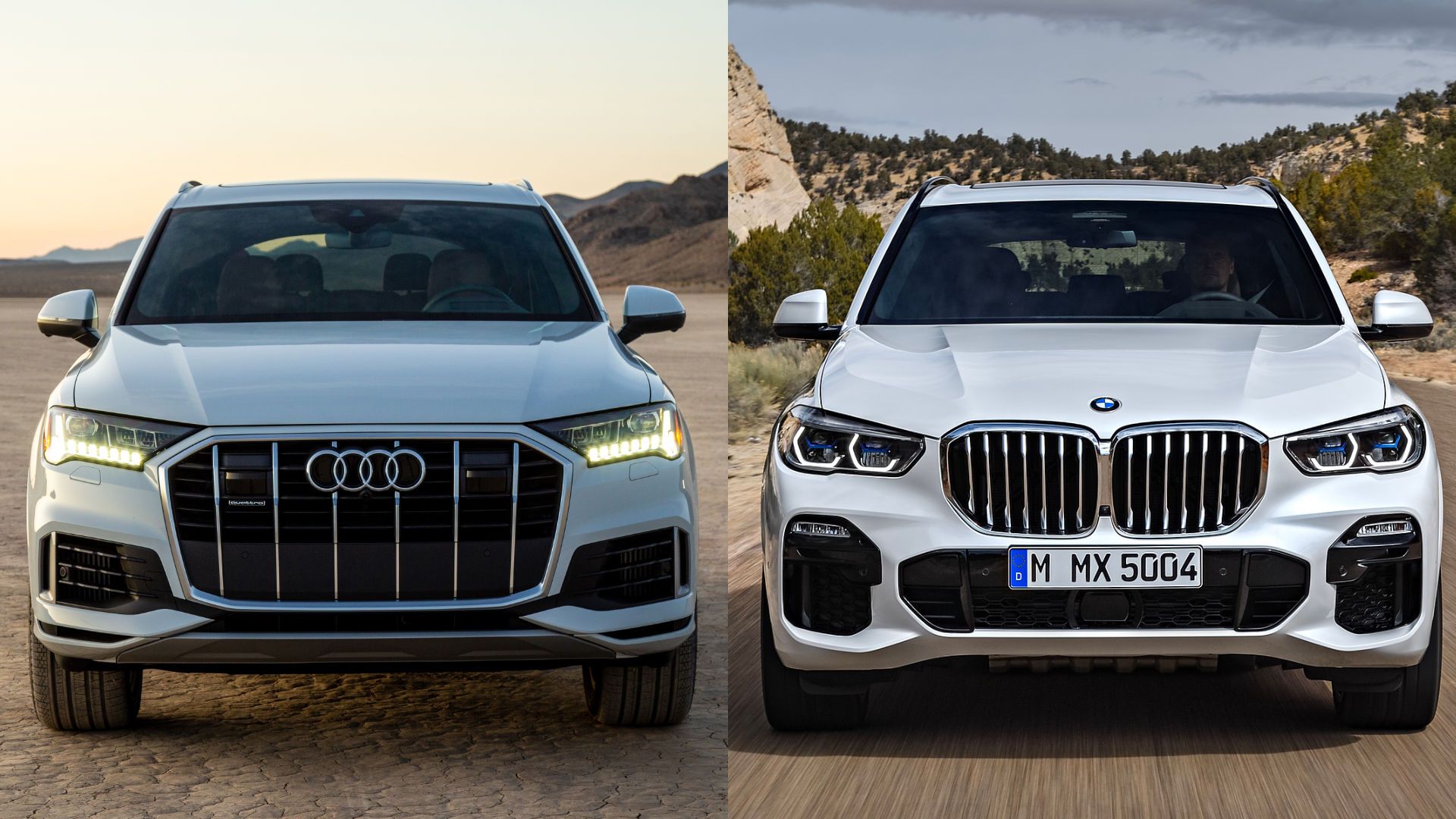 Audi Q7 vs BMW X5 comparison