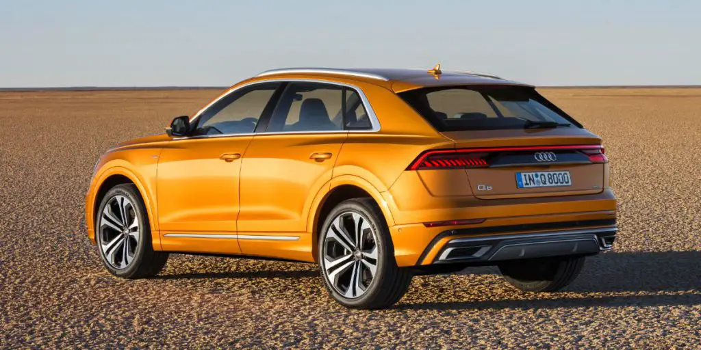 Audi Q8 rear view