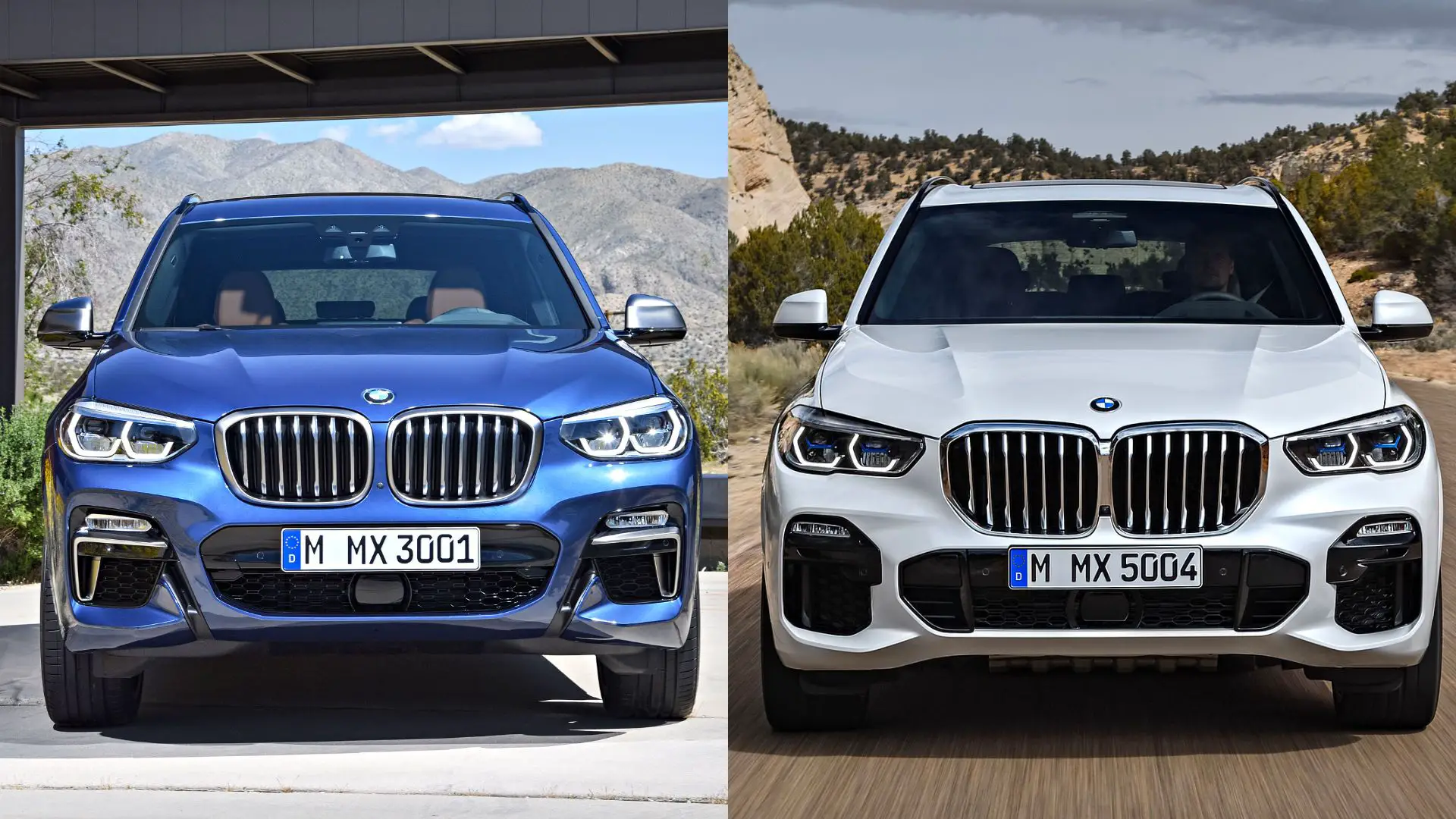 BMW X3 vs X5 comparison