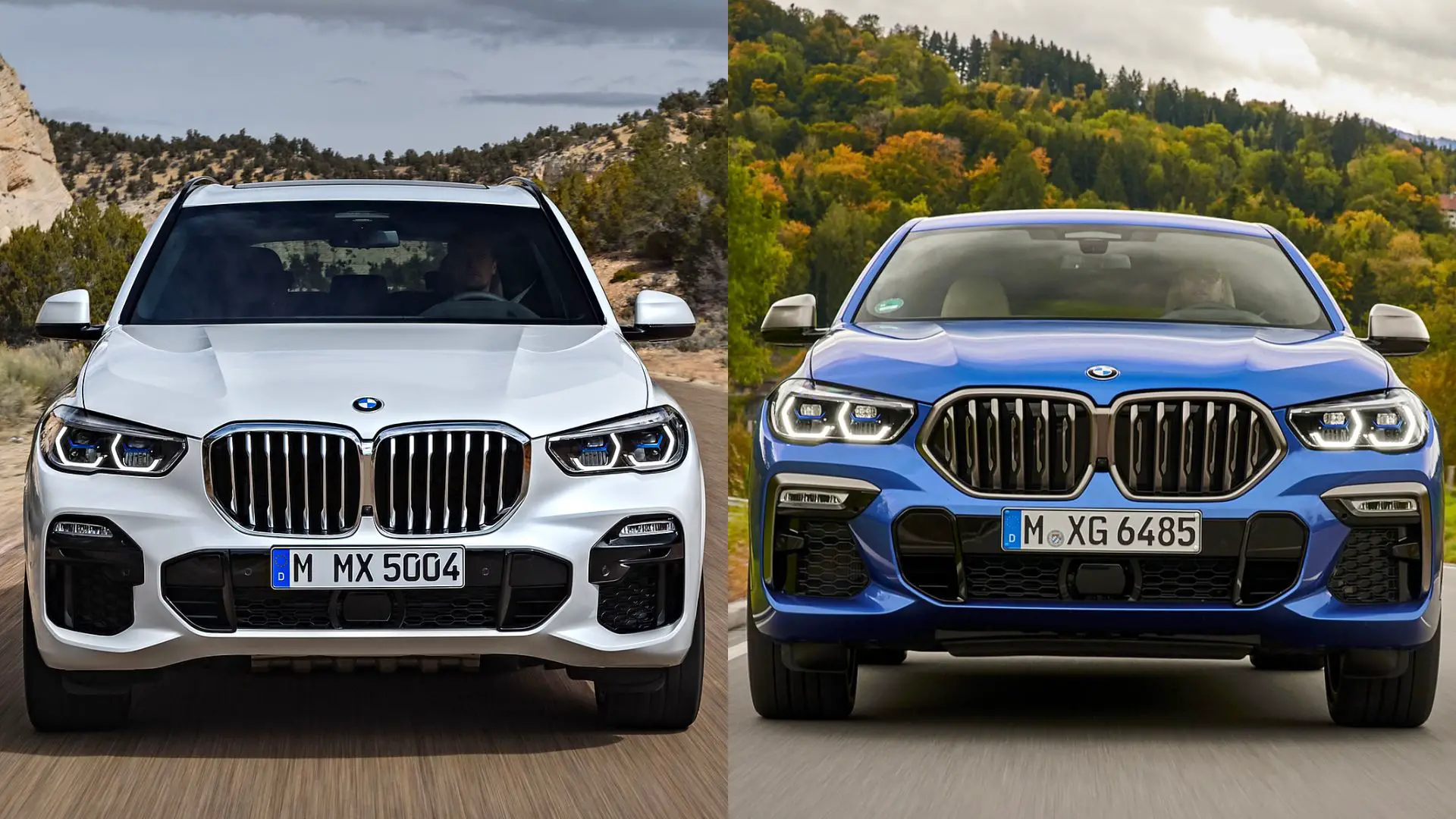 BMW X5 vs X6 comparison