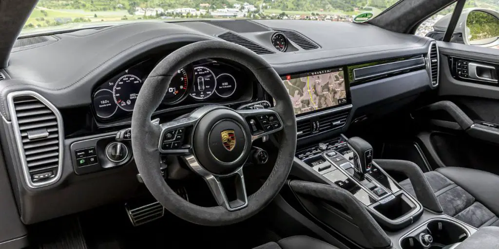 Porsche Cayenne interior