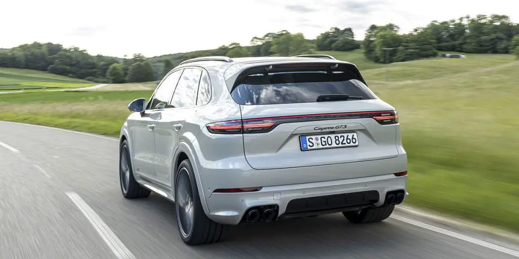 Porsche Cayenne rear view