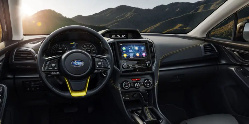 Subaru Crosstrek interior