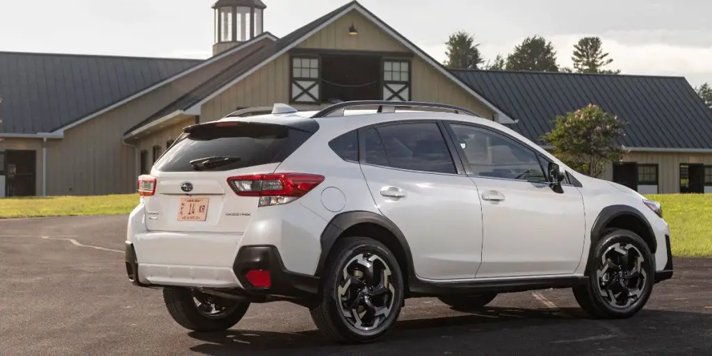 Subaru Crosstrek rear 3/4 view