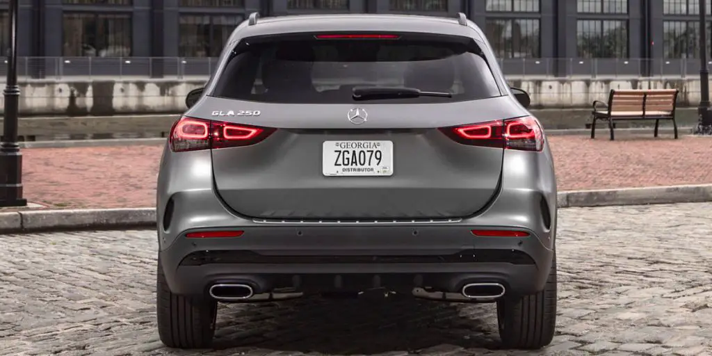 Mercedes GLA rear view