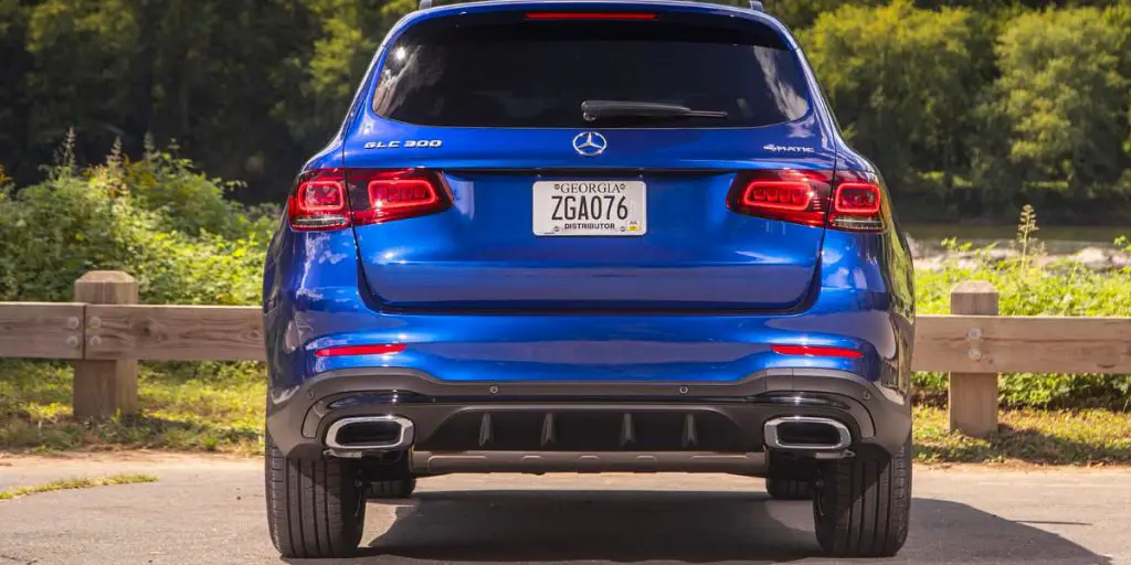 Mercedes GLC rear view