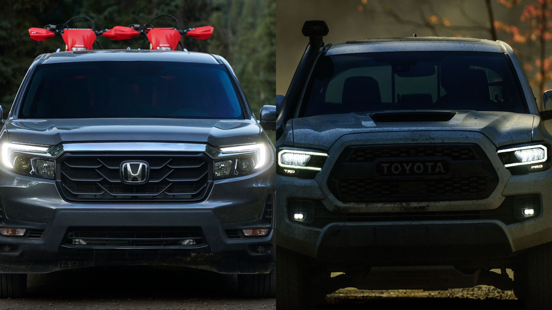 Honda Ridgeline vs Toyota Tacoma