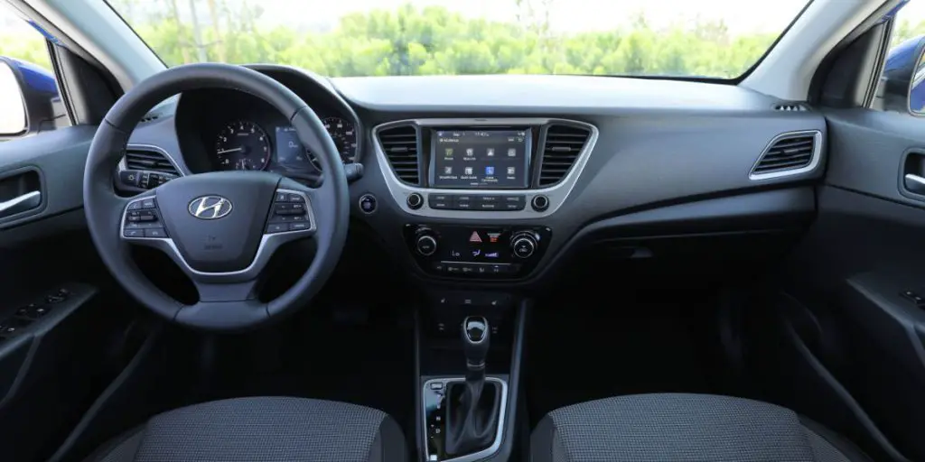 Hyundai Accent interior