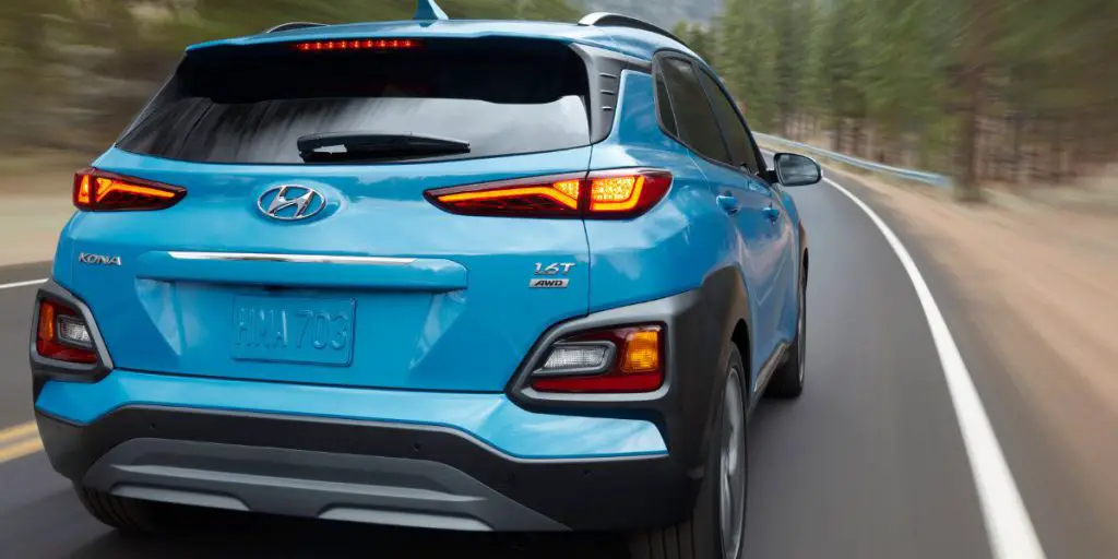 Hyundai Kona rear view