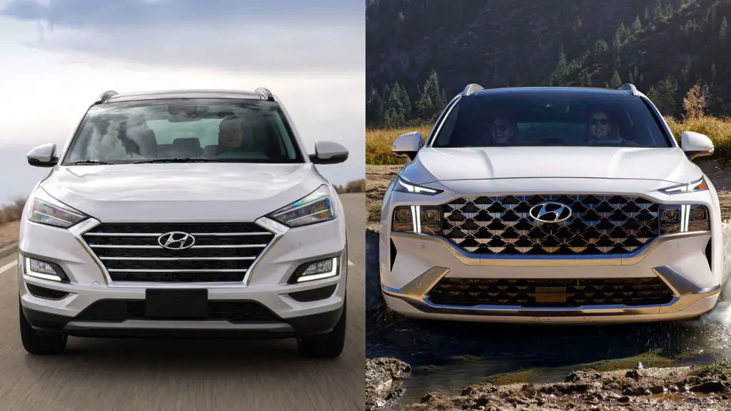 Hyundai Tucson vs Santa Fe Santa Delivers Again Motorborne