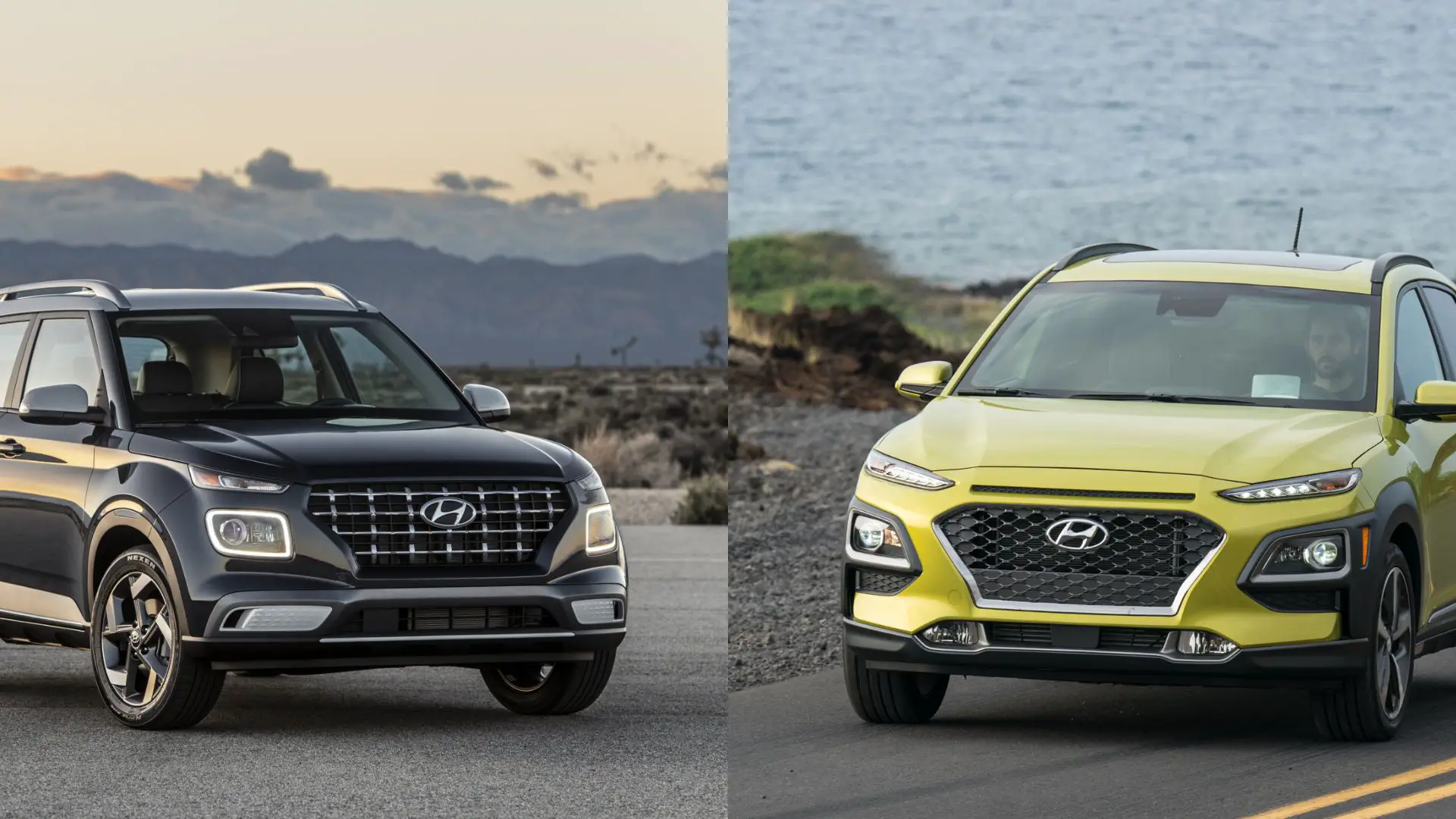 Hyundai Venue vs Kona comparison
