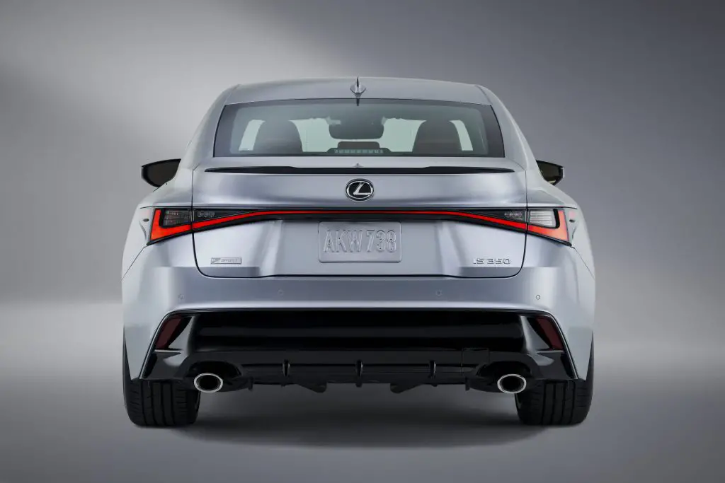 Lexus IS rear view