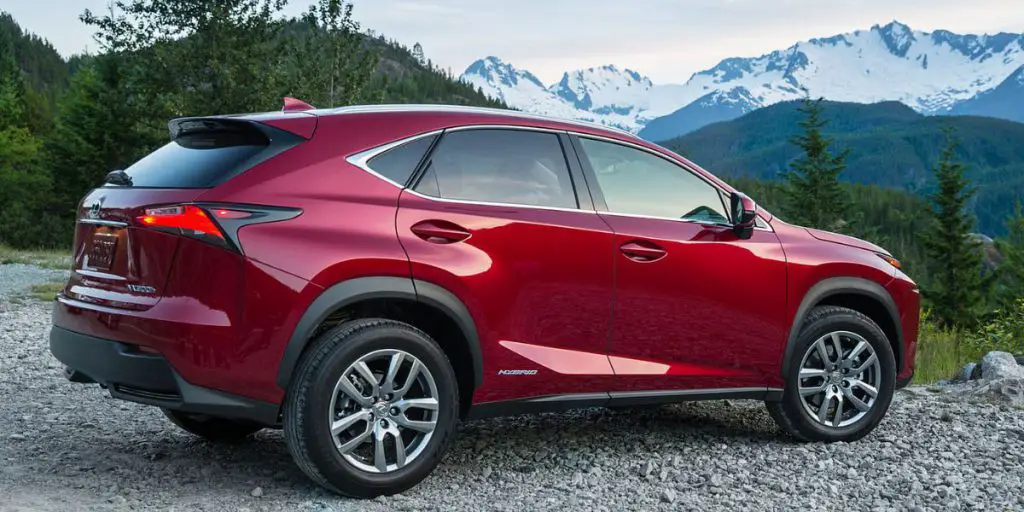 Lexus NX rear view