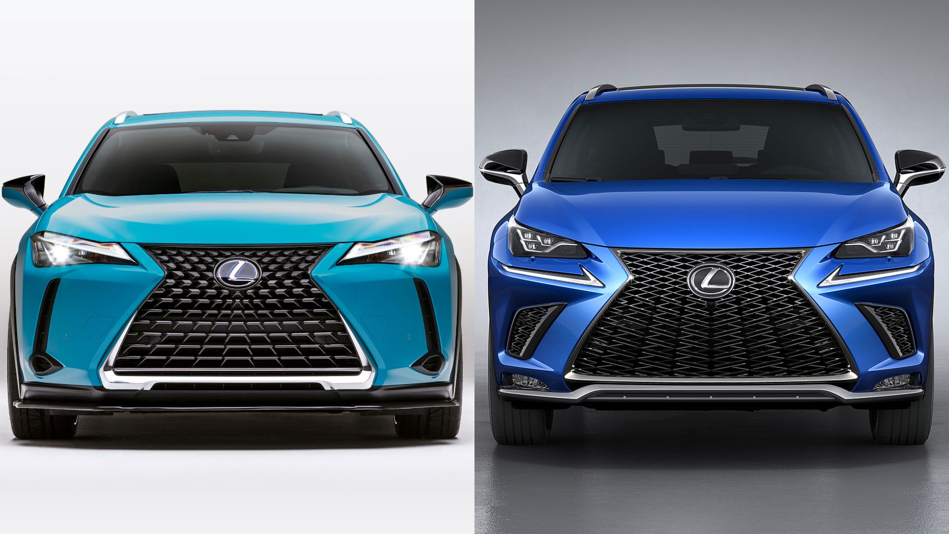 Lexus UX vs NX comparison