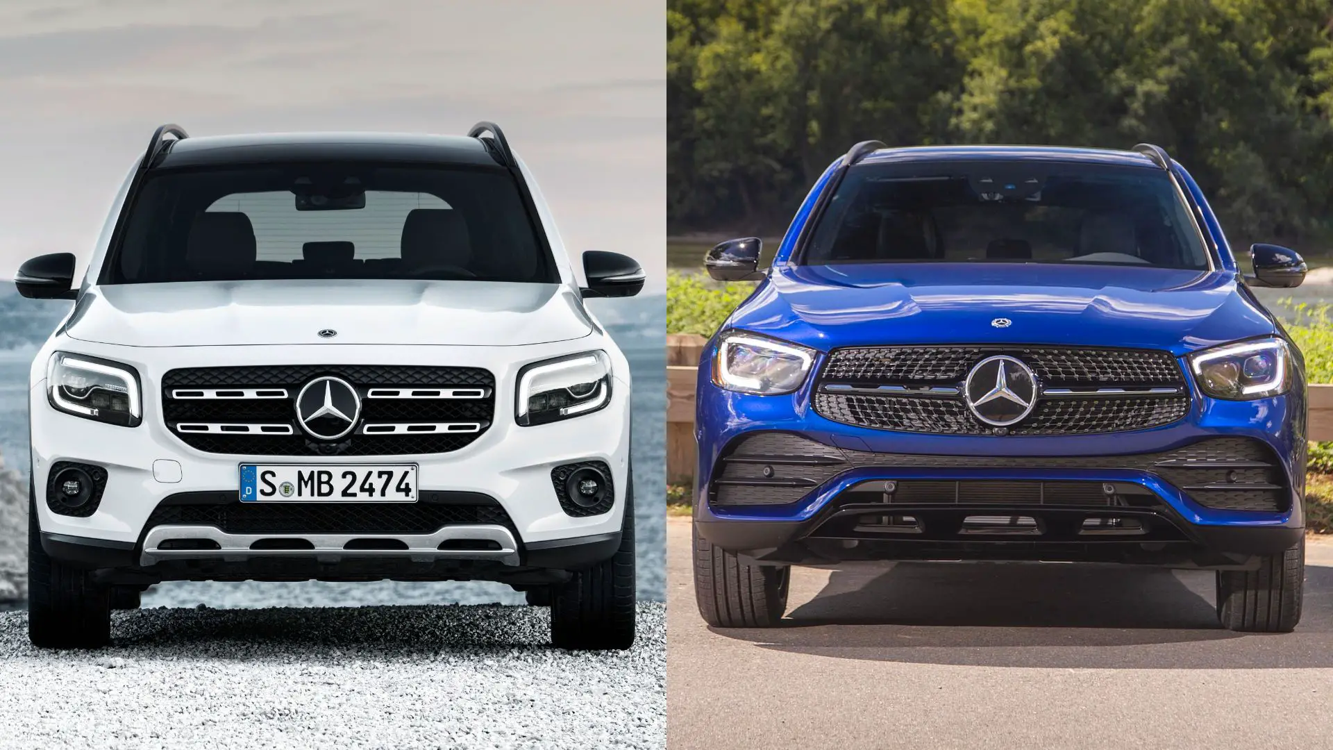 Mercedes GLB vs GLC comparison