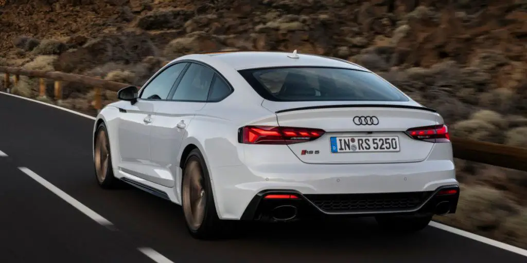Audi RS5 rear view