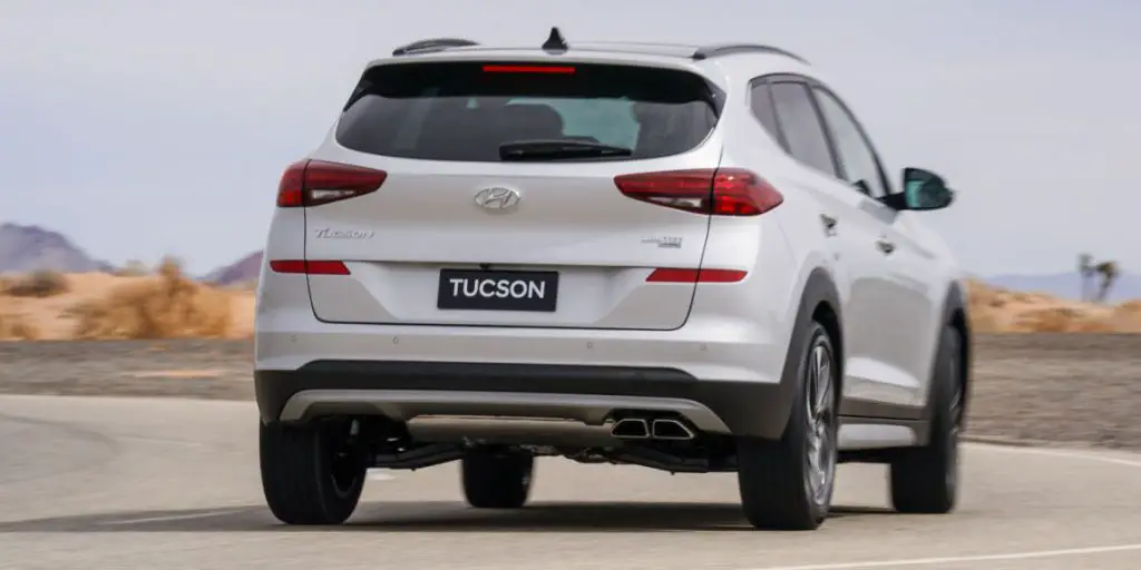 Hyundai Tucson rear view