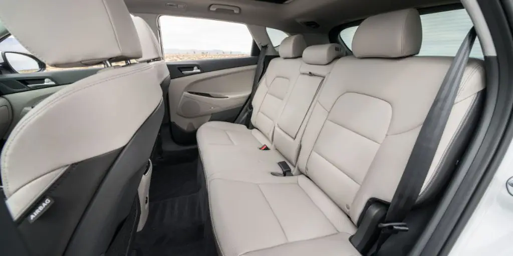 Hyundai Tucson rear seats