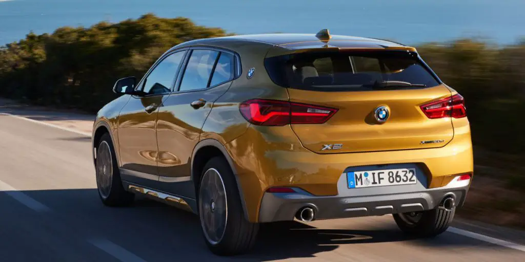 BMW X2 rear view