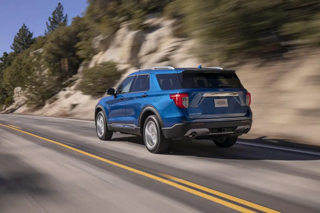 Ford Explorer rear view