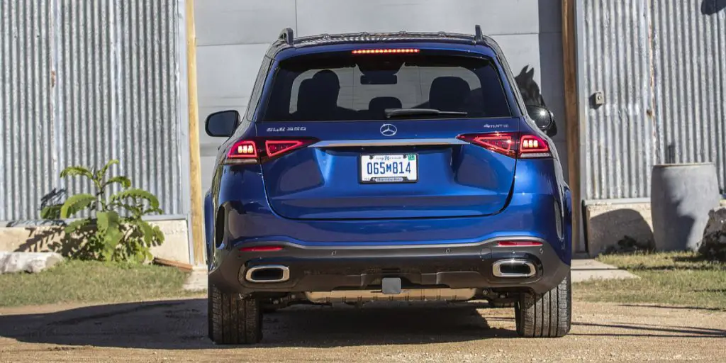 mercedes-benz gle rear view