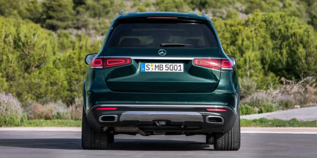 Mercedes GLS rear view