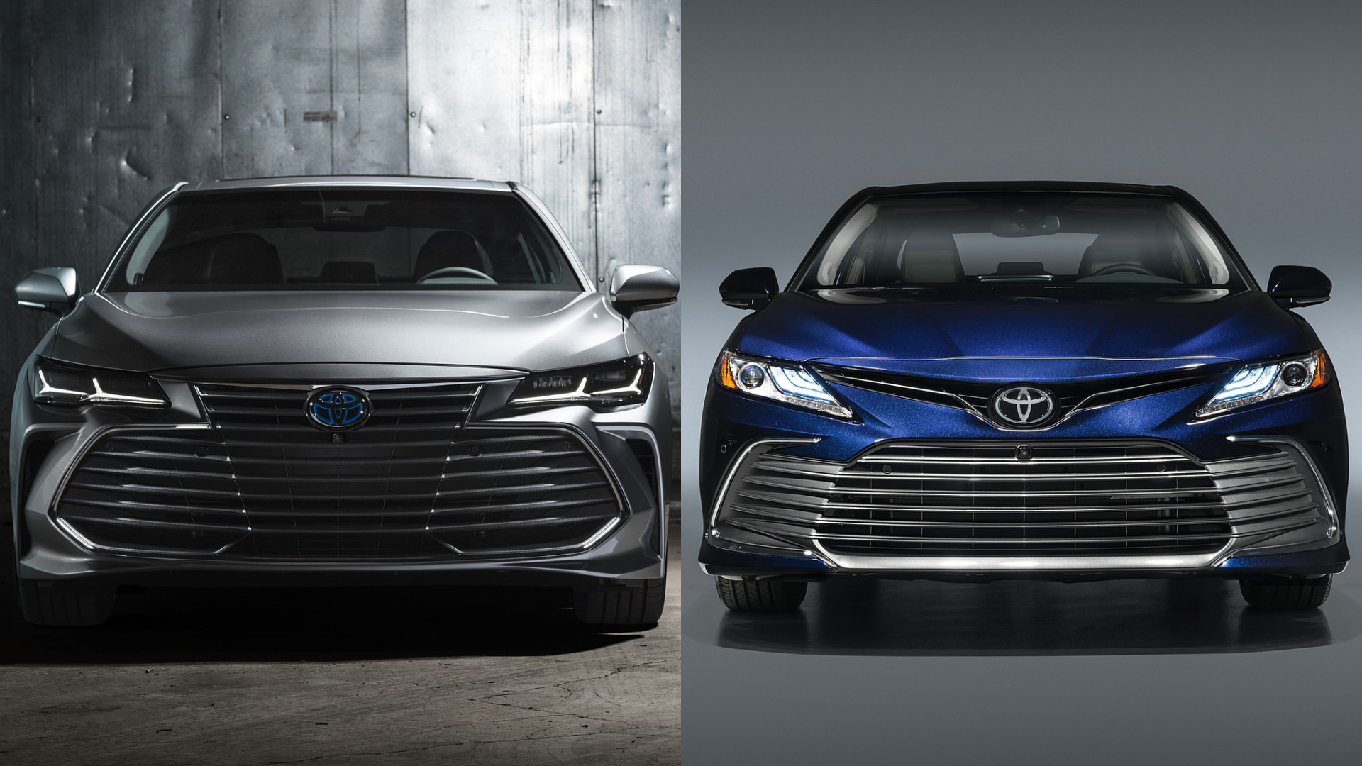 toyota avalon vs camry cover image