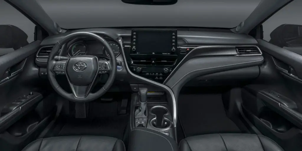 toyota camry hybrid xse interior