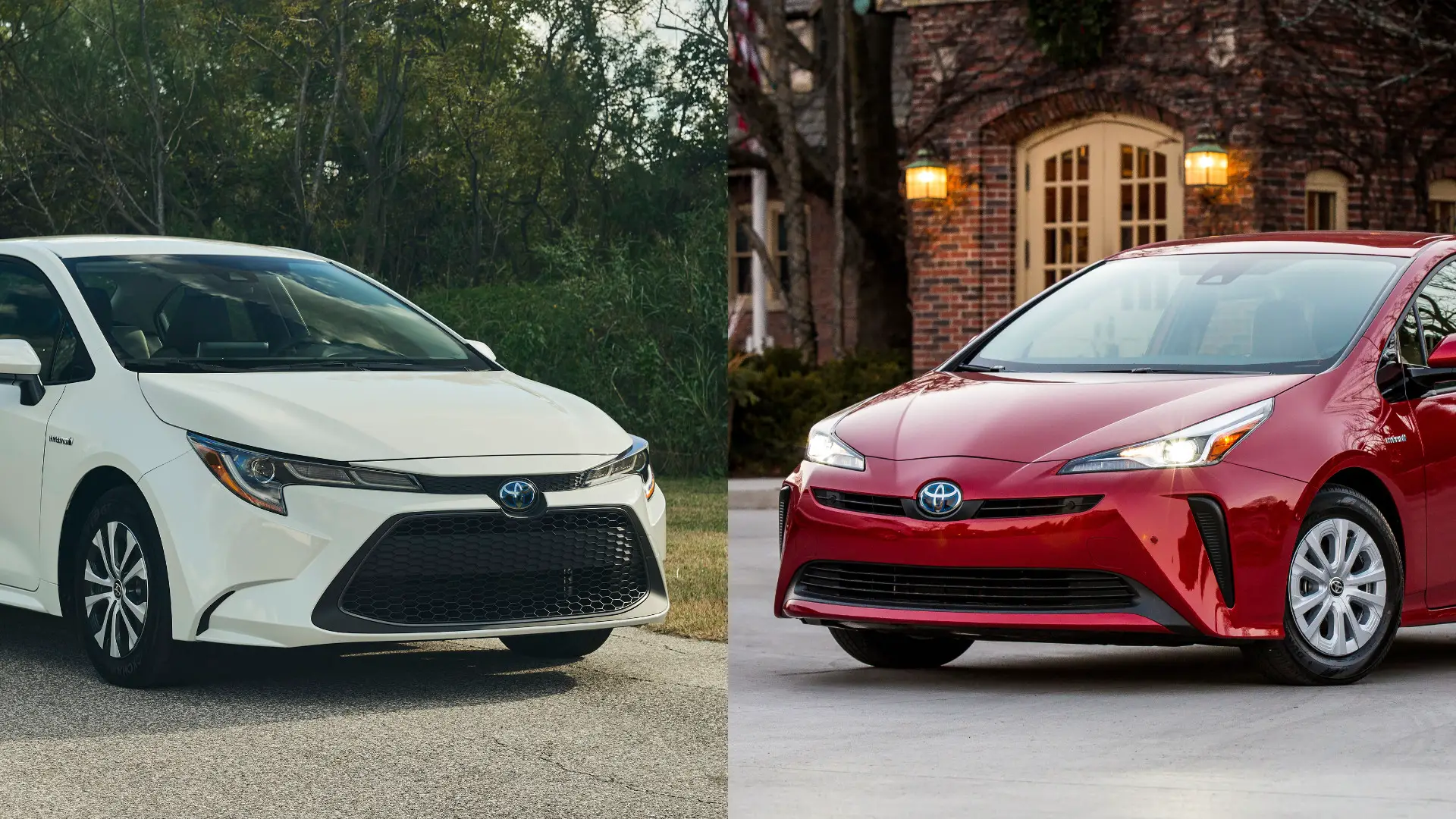 Toyota Corolla Hybrid vs Prius
