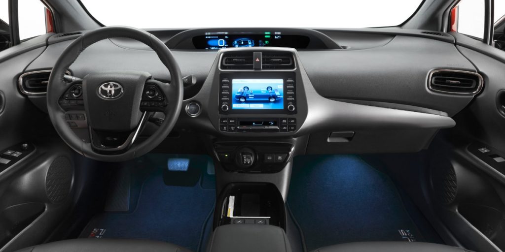 Toyota Prius Edition interior