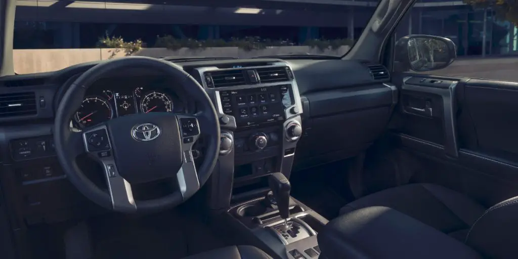 4Runner interior