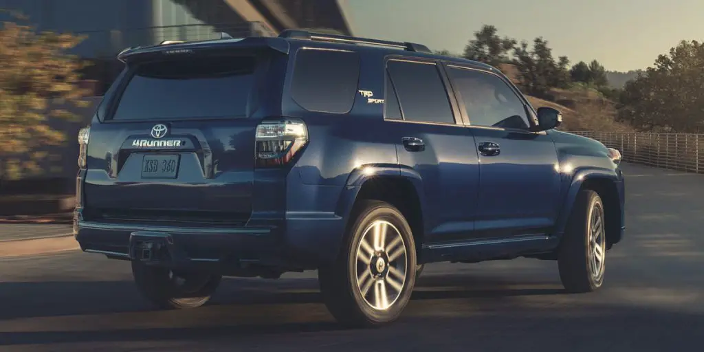 4Runner rear view