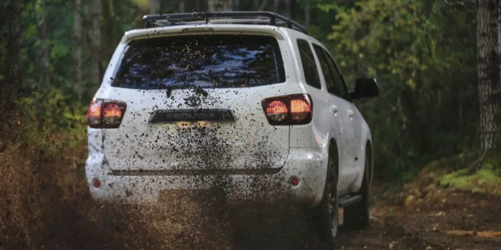 Toyota Sequoia rear view