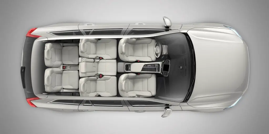 Volvo XC90 seat configuration