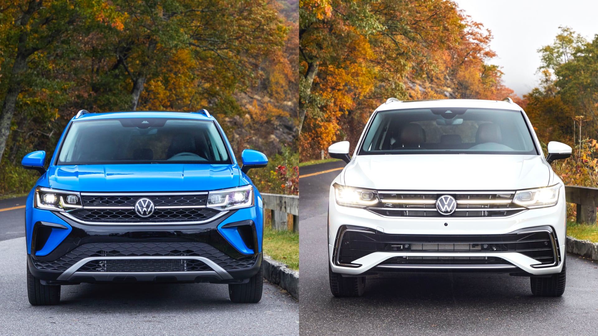 vw taos vs vw tiguan cover