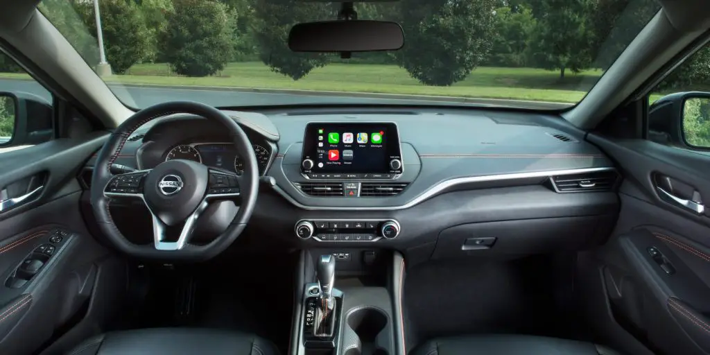 Nissan altima sedan interior