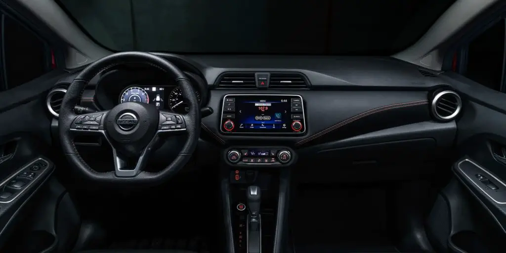 Nissan Versa interior view