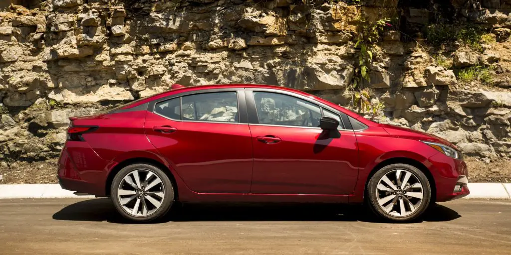 Nissan Versa side view