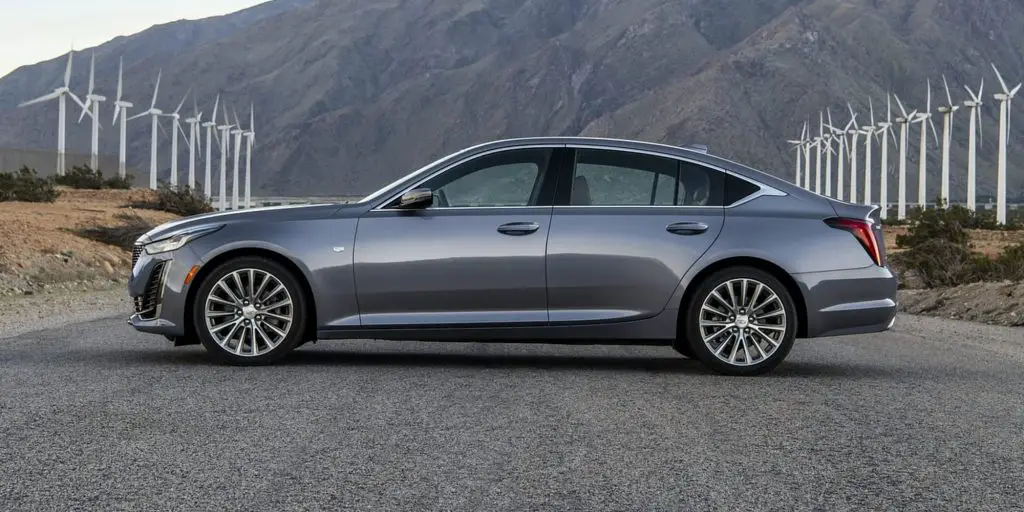 Cadillac CT5 side view