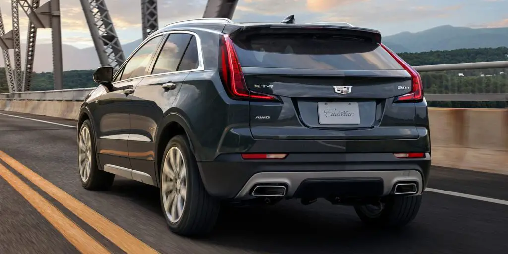 Cadillac XT4 rear view