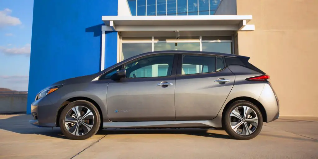 Nissan Leaf side view