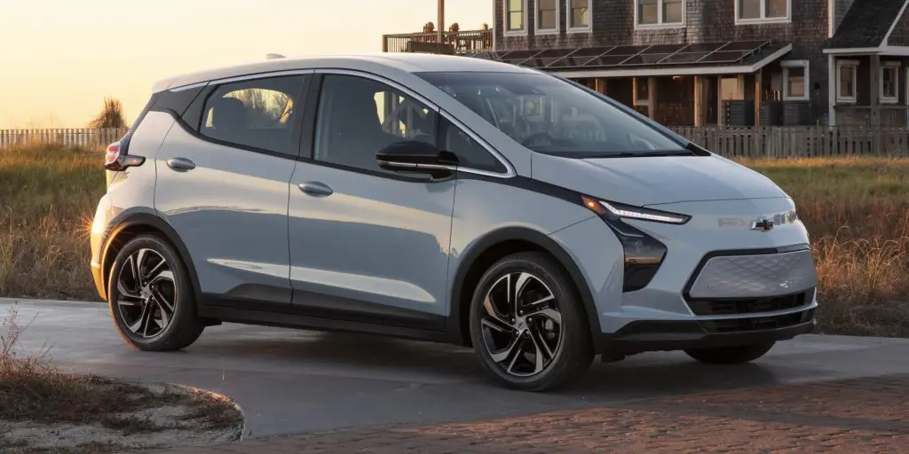 Chevy Bolt EV front 3/4