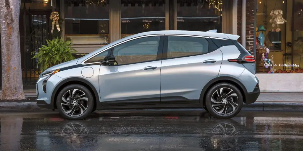 Chevy Bolt EV side view