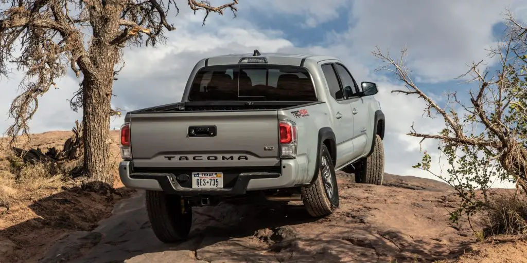 Toyota Tacoma rear view