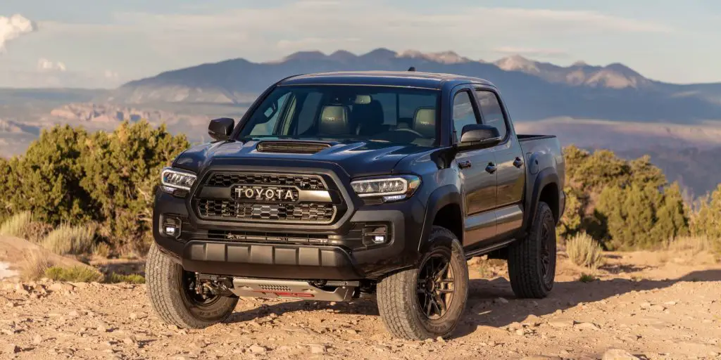Toyota Tacoma front view